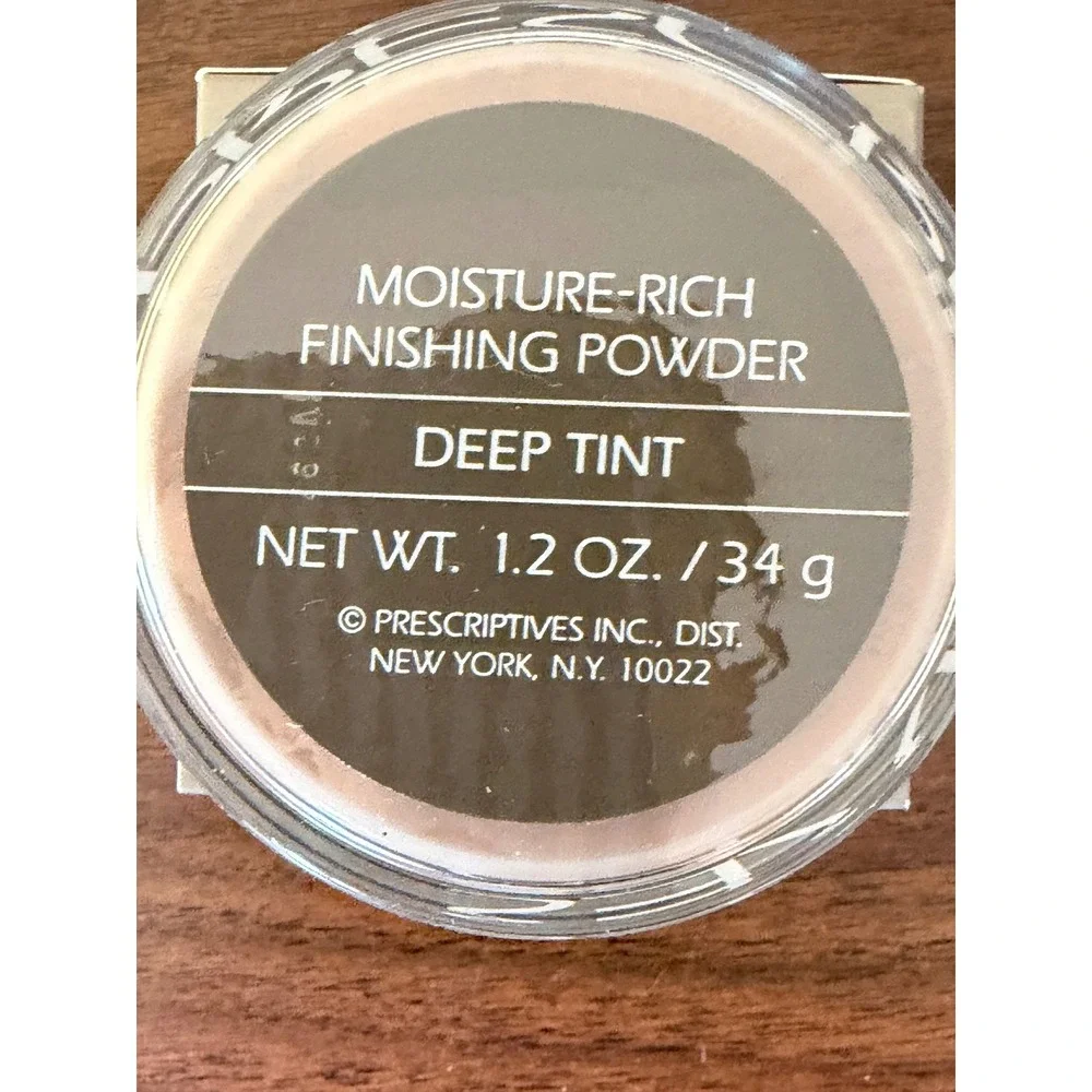 Prescriptives Moisture-Rich Finishing Powder Deep Tint 1.2oz 34g New in Box